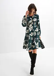 Soepelvallende jurk van viscose, bonprix