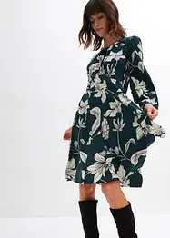 Soepelvallende jurk van viscose, bonprix