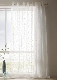 Transparant jacquard gordijn, bonprix