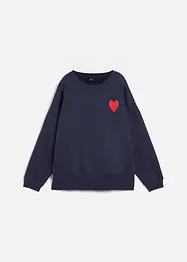 Oversized sweater van biologisch katoen, bonprix