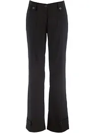 Bengaline stretch broek met comfortband, straight, bonprix