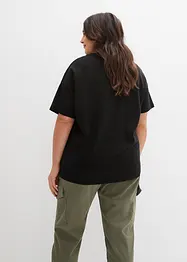 Oversized shirt van biologisch katoen, bonprix