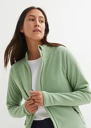 Fleece vest met ritszakken, bonprix