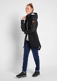 Outdoor softshell parka met teddy fleece, bonprix