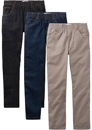 Instapbroek van puur katoen (set van 3), bonprix