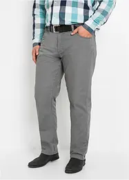 Regular fit twill broek van katoen, straight, bonprix