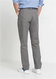 Regular fit twill broek van katoen, straight, bonprix