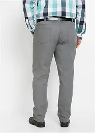 Regular fit twill broek van katoen, straight, bonprix