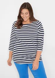 Shirt met 3/4 mouwen en boothals, bonprix