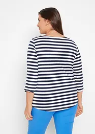 Shirt met 3/4 mouwen en boothals, bonprix