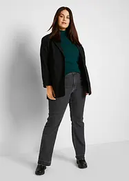 Longsleeve met col in een katoenmix (set van 2), bonprix