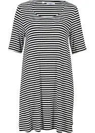 Lange shirt tuniek, korte mouw, bonprix