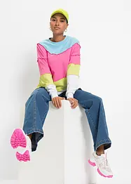 Sweater van een zachte katoenmix, bonprix