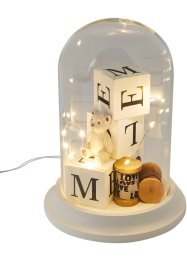 LED ornament met glazen stolp, bpc living bonprix collection