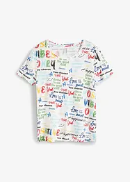 T-shirt in een zachte viscosemix, bonprix