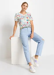 T-shirt in een zachte viscosemix, bonprix