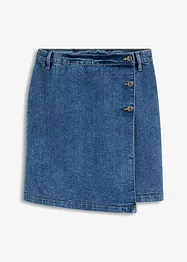 Spijkerrok in wikkellook, bonprix