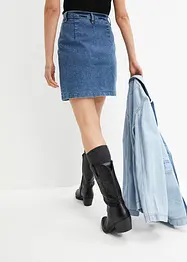 Spijkerrok in wikkellook, bonprix