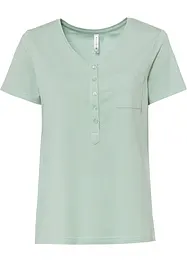 T-shirt van katoen-viscosemix, bonprix