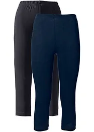 Stretch capri legging (set van 2), bonprix