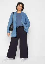 Longsleeve met ronde hals (set van 5), 3/4 mouw, bonprix