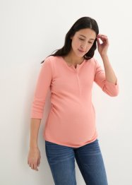 Geribd zwangerschapsshirt / voedingsshirt met biologisch katoen, bpc bonprix collection