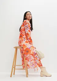 Chiffon jurk met volants, bonprix