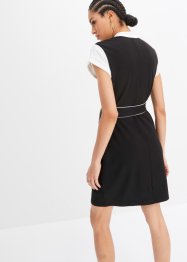 Jersey jurk met strikceintuur, BODYFLIRT boutique