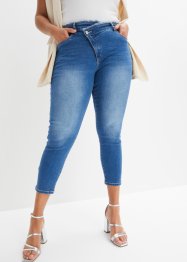 Skinny jeans met asymmetrische band, BODYFLIRT