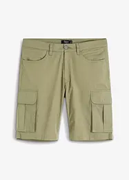 Stretch cargo bermuda, regular fit, bonprix