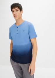 Henley shirt met kleurverloop, korte mouw, bpc bonprix collection