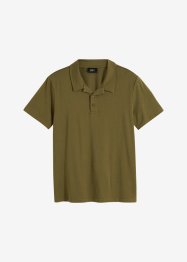 Poloshirt met resortkraag van biologisch katoen, korte mouw, bpc bonprix collection