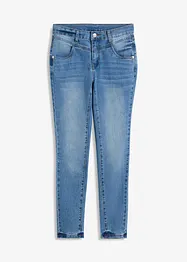 Skinny mid waist jeans, cropped, bonprix