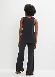 Pyjama met kant (2-dlg. set), bonprix