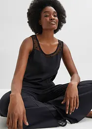 Pyjama met kant (2-dlg. set), bonprix