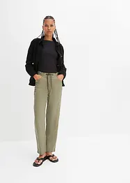 Lichte cargo broek van soepele Lyocell, bonprix