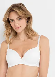 Push up bh met beugels en biologisch katoen (set van 2), bonprix