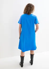 Tuniekjurk met zakken van een mix van linnen en katoen, bonprix