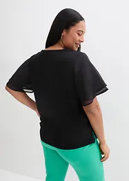 Shirt met chiffon mouwen, bonprix
