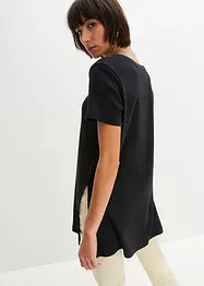 Longshirt met split, bonprix