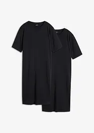 Oversized shirtjurk van katoen (set van 2), bonprix
