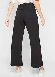 Wide leg jeans met high waist en comfortband, bonprix