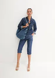 Capri boyfriend jeans van TENCEL™ lyocell, John Baner JEANSWEAR