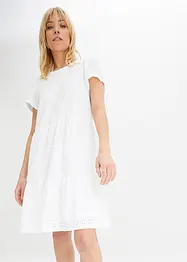 Polojurk met broderie anglaise, bonprix