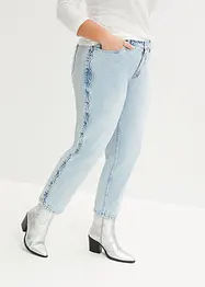 Straight jeans met mid waist, bonprix