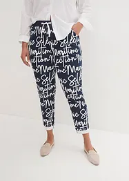 Instapbroek met print, bonprix