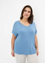 Shirt van vloeiende viscosemix, bonprix