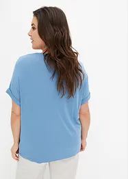 Shirt van vloeiende viscosemix, bonprix