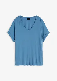 Shirt van vloeiende viscosemix, bonprix