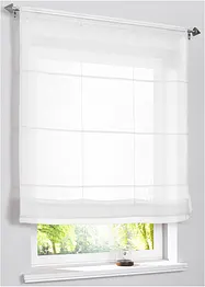 Vouwgordijn van lichte voile, bonprix